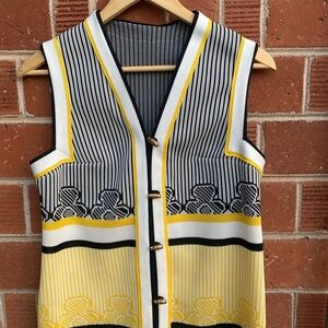 Vintage Yellow & Black Men’s vest size S